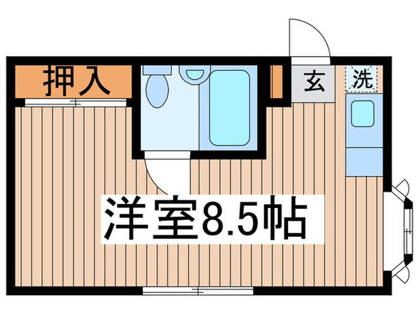 ミスティバレーの物件間取画像